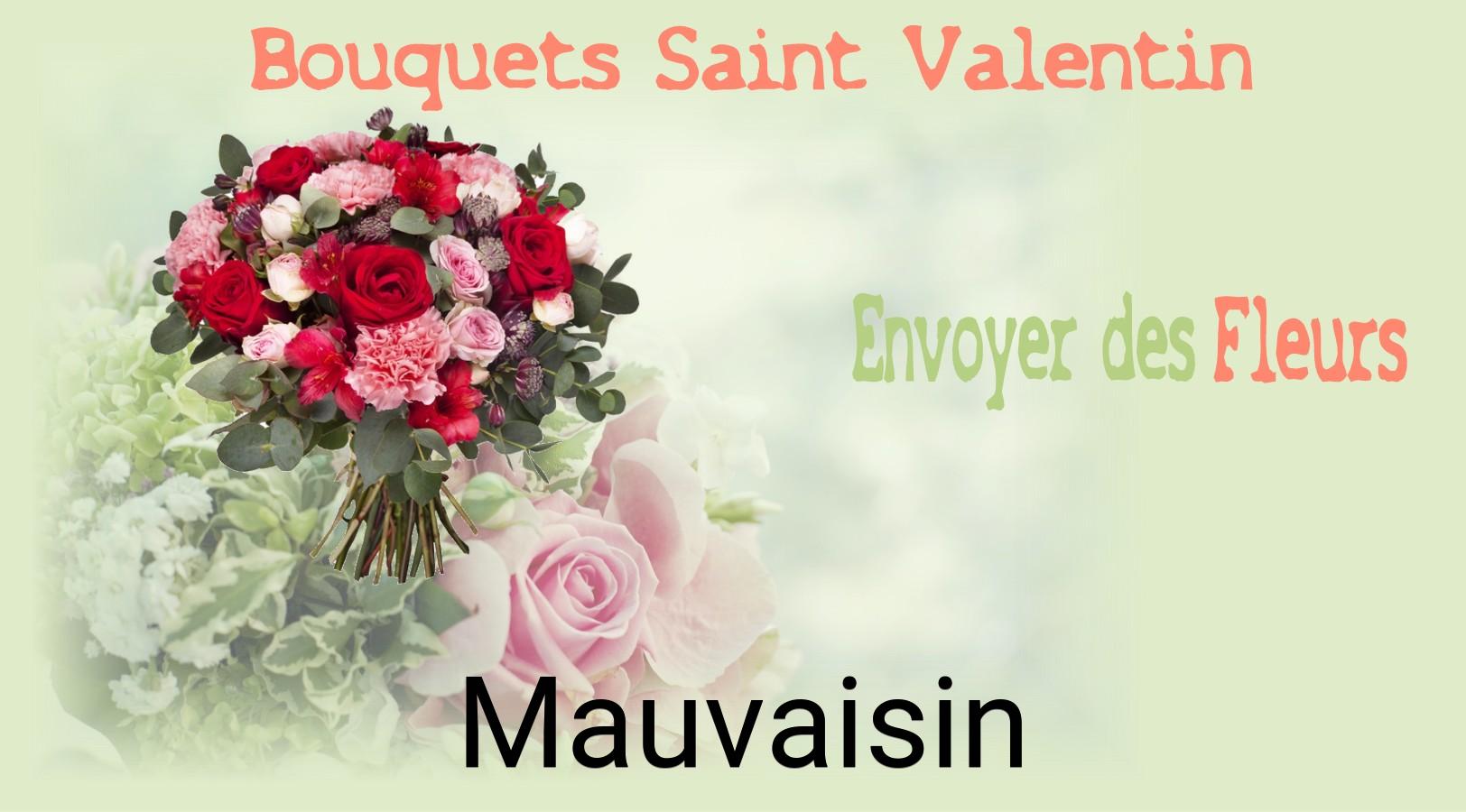 Roses de Saint-Valentin livrées à Mauvaisin